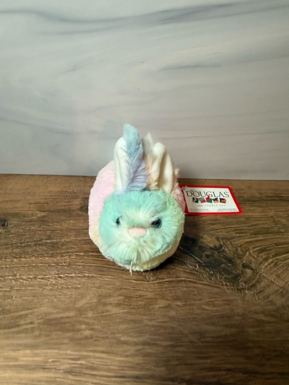 Douglas Rainbow Bunny Plush NWT